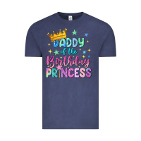 Vintage Denim daddy of the birthday princess Vintage Tee - NancyCooperArtShop