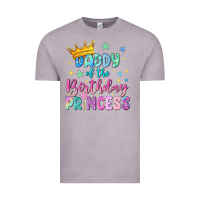 Vintage Zinc daddy of the birthday princess Vintage Tee - NancyCooperArtShop