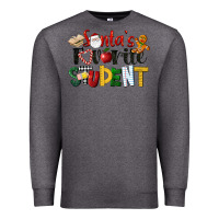 Charcoal Heather santa's favorite student christmas Premium Sweatshirt - LillyAllenDesigns