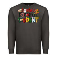 Smoke santa's favorite student christmas Premium Sweatshirt - LillyAllenDesigns