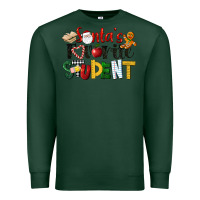 Sports Green santa's favorite student christmas Premium Sweatshirt - LillyAllenDesigns
