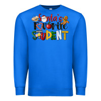 True Royal santa's favorite student christmas Premium Sweatshirt - LillyAllenDesigns