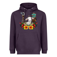 Plum farm life sheep Heavyweight Hoodie - SublimationCraftShop