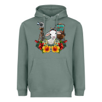 Sage farm life sheep Heavyweight Hoodie - SublimationCraftShop