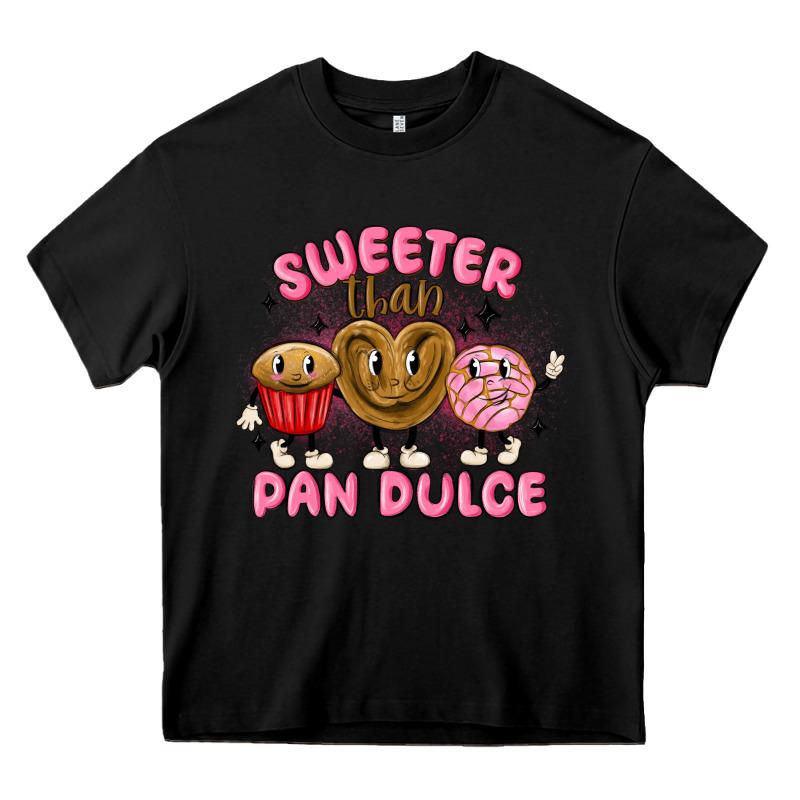 Sweeter Than Pan Dulce Heavy Core Tee by MaliasSmallBusiness | Teevron