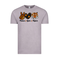 Vintage Zinc peace love tigers Vintage Tee - RanaPortraitStore