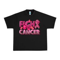 Black fight cancer Urban Heavy Tee - NancyCooperArtShop