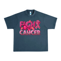 Midnight Navy fight cancer Urban Heavy Tee - NancyCooperArtShop