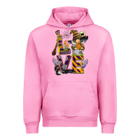 Fuchsia Pink halloween love gnome Urban Hoodie - BarkalooDesign