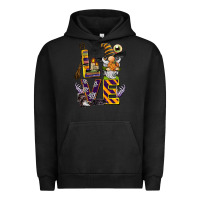 Pigment Black halloween love gnome Urban Hoodie - BarkalooDesign