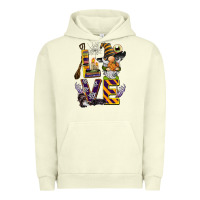 Pigment Pistachio halloween love gnome Urban Hoodie - BarkalooDesign