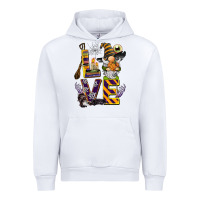 White halloween love gnome Urban Hoodie - BarkalooDesign