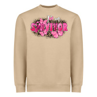 Mushroom I' m survivor Breast Cancer Heavyweight Sweatshirt - FaDigitalArtStudio