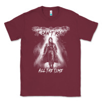 Burgundy eric draven it can't rain all the time 1 Classic Tee - tuanDangUi