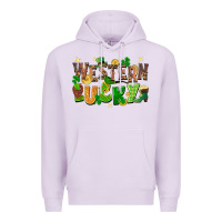 Lilac Western Lucky Premium Hoodie - FaDigitalArtStudio
