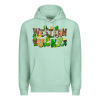 Seafoam Western Lucky Premium Hoodie - FaDigitalArtStudio