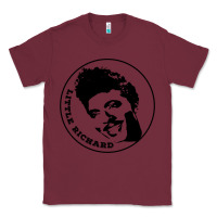 Burgundy little richard   rock'n'roll legend Classic Tee - tuanDangUi
