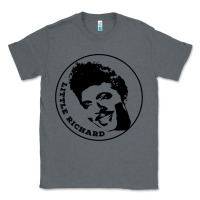 Charcoal Heather little richard   rock'n'roll legend Classic Tee - tuanDangUi