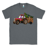 Charcoal Heather christmas farm Classic Tee - RanaPortraitStore