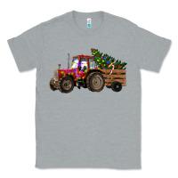 Heather Grey christmas farm Classic Tee - RanaPortraitStore