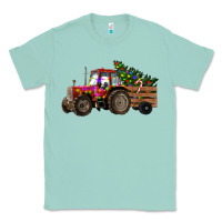 Seafoam christmas farm Classic Tee - RanaPortraitStore