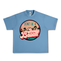 Pebble Blue don't be a shady beach Urban Heavy Tee - JahusDesignShop