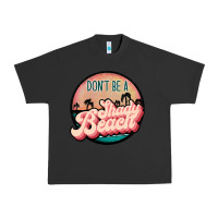 Pigment Black don't be a shady beach Urban Heavy Tee - JahusDesignShop