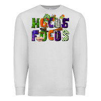 Dove Grey Hocus Focus Teacher Halloween Premium Sweatshirt - LillyAllenDesigns