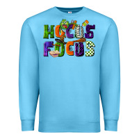 Ocean Blue Hocus Focus Teacher Halloween Premium Sweatshirt - LillyAllenDesigns