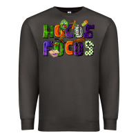 Smoke Hocus Focus Teacher Halloween Premium Sweatshirt - LillyAllenDesigns