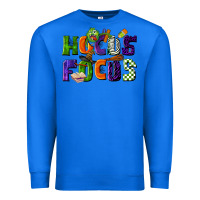 True Royal Hocus Focus Teacher Halloween Premium Sweatshirt - LillyAllenDesigns