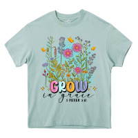 Arona grow in grace Heavy Core Tee - MaliasSmallBusiness