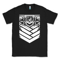Black girls' frontline griffin & kryuger Classic Tee - tuanDangUi