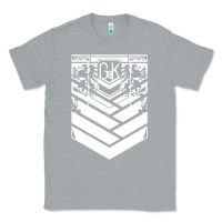 Heather Grey girls' frontline griffin & kryuger Classic Tee - tuanDangUi