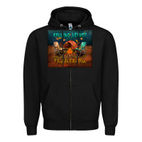 Black falling leaves and nights like this mouse pad Zipper Hoodie - BundleAndBundleShop