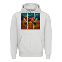 Dove Grey falling leaves and nights like this mouse pad Zipper Hoodie - BundleAndBundleShop