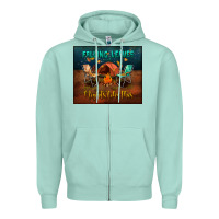 Falling Leaves And Nights Like This Mouse Pad Zipper Hoodie | Teevron