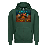 Sports Green falling leaves and nights like this mouse pad Zipper Hoodie - BundleAndBundleShop