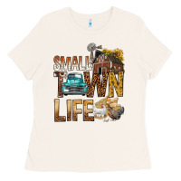 Bone Small Town Life Ladies Tee - BundleAndBundleShop