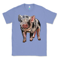 Colony Blue Baby Spotted Pig Classic Tee - LillyAllenDesigns