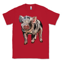 Red Baby Spotted Pig Classic Tee - LillyAllenDesigns