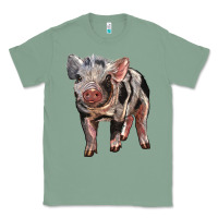 Sage Baby Spotted Pig Classic Tee - LillyAllenDesigns