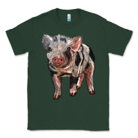 Sports Green Baby Spotted Pig Classic Tee - LillyAllenDesigns