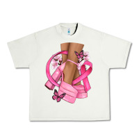 Pistachio breast cancer diva Urban Heavy Tee - NancyCooperArtShop