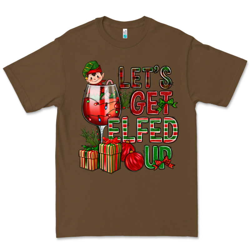 Let's Get Elfed Up Christmas Premium Tee by BundleAndBundleShop | Teevron