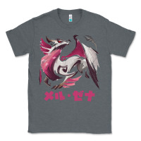 Charcoal Heather monster hunter rise sunbreak malzeno kanji Classic Tee - tuanDangUi