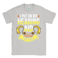 Moon Dust hearing aid gift funny deaf awareness t shirt Classic Tee - tuanDangUi