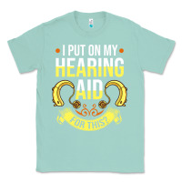 Seafoam hearing aid gift funny deaf awareness t shirt Classic Tee - tuanDangUi