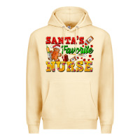 Pina Colada Santa's Favorite Nurse Premium Hoodie - FaDigitalArtStudio