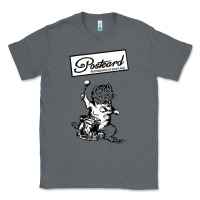 Charcoal Heather retro man postcard records Classic Tee - tuanDangUi